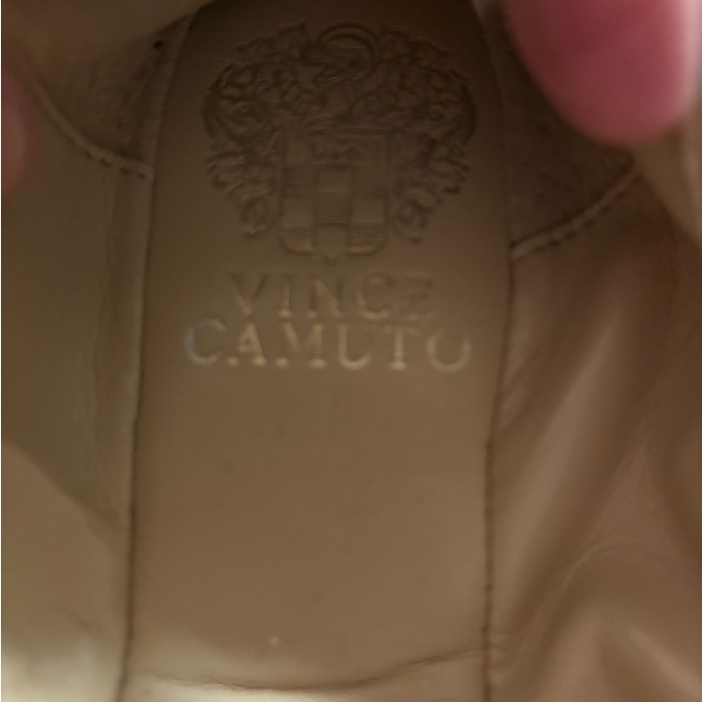 Vince Camuto Black and Brown Flats - Picture 4 of 5